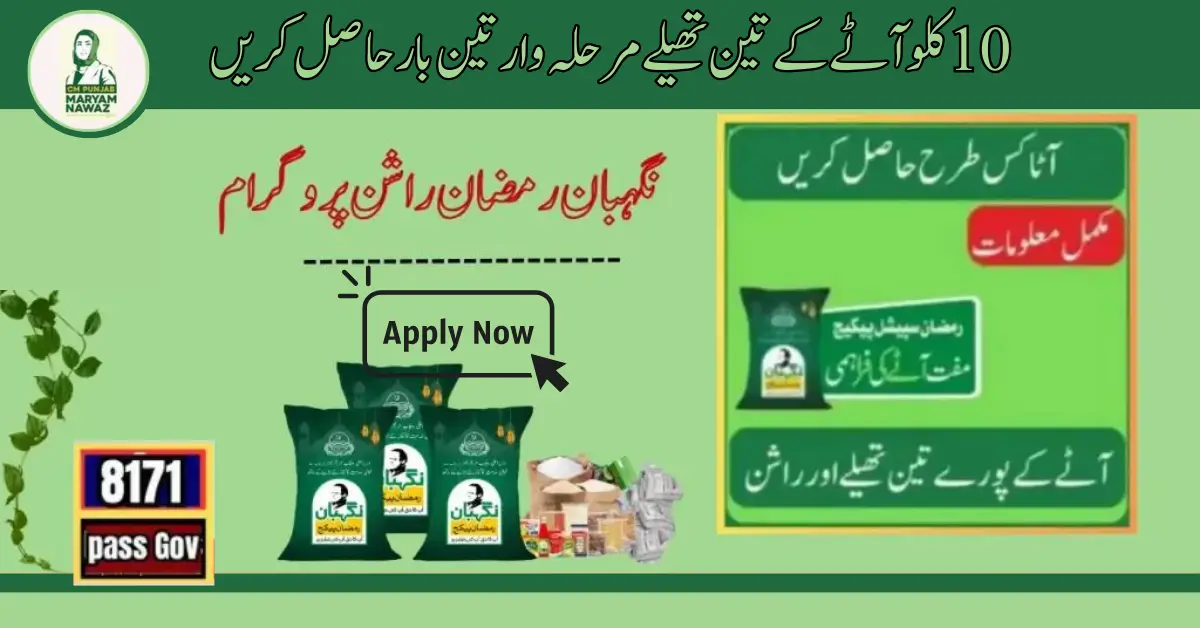Nigehban Ramazan Relief Package 8070 Check Online NADRA